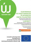 Elektronikus folyamattámogatás és internetes portál bevezetése
