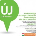 Elektronikus folyamattámogatás és internetes portál bevezetése